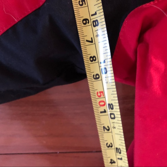 Kids Columbia unisex Red Sz 10-12 warm winter ski snowboard jacket omni-tech - Picture 3 of 4